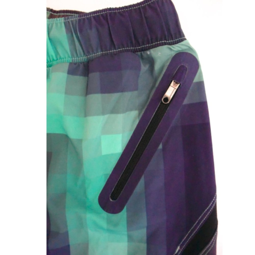 LULULEMON Surge Shorts w Liner Nordic Lights - Picture 3 of 7